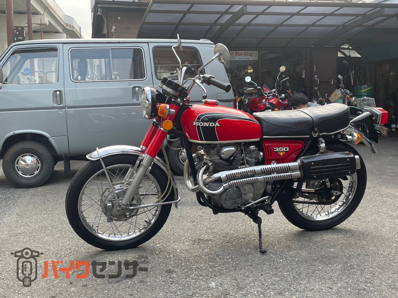 ホンダ CB350 アップマフラー B100837| BDSバイクセンサー