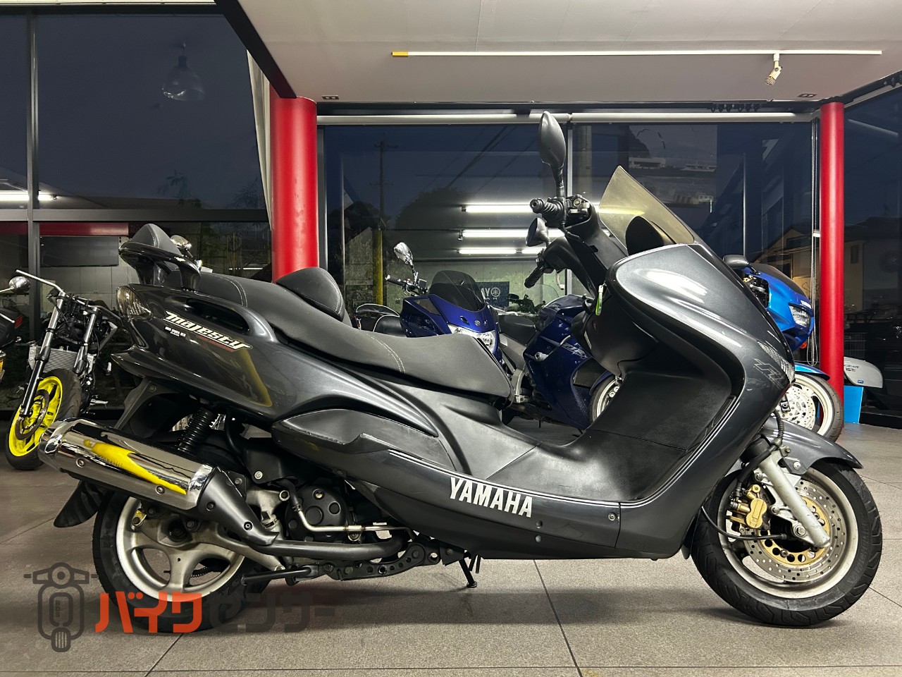 実働 マジェスティ125fi 動画 ☆安心の点検整備.動画☆ヤマハ