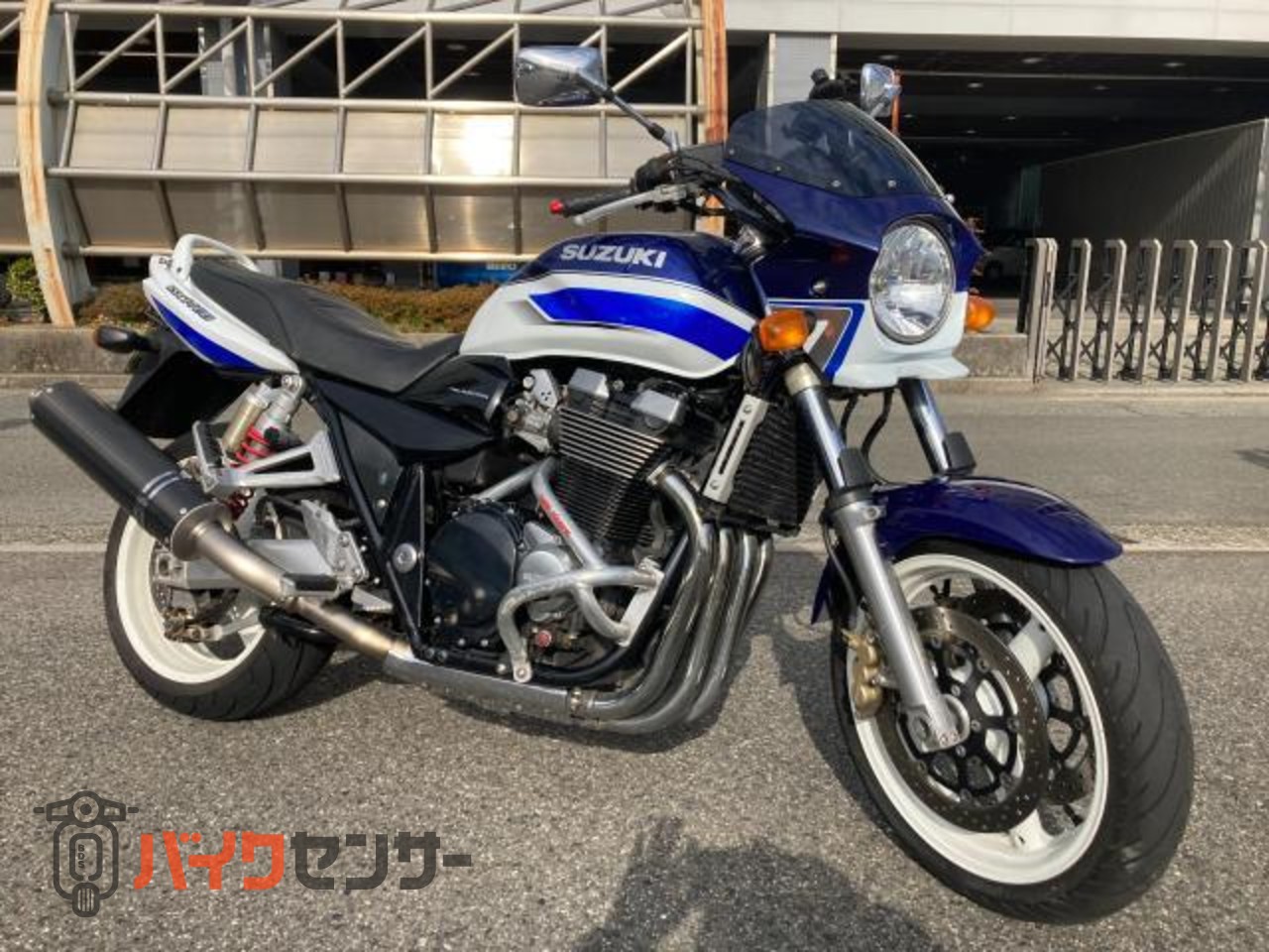 SUZUKI gsx1400 純正 マフラー SUZUKI GSX1400純正マフラー