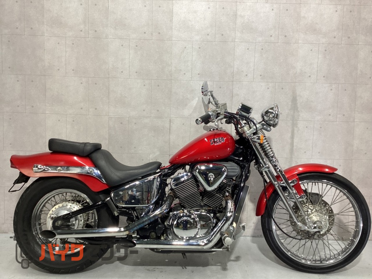 スティード400 VLS スプリンガー フルカスタム SUキャブ