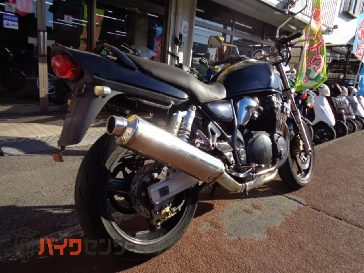 スズキ INAZUMA400 油冷4サイクル4気筒エンジン 純正ブレンボ