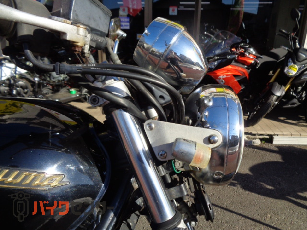 スズキ INAZUMA400 油冷4サイクル4気筒エンジン 純正ブレンボ