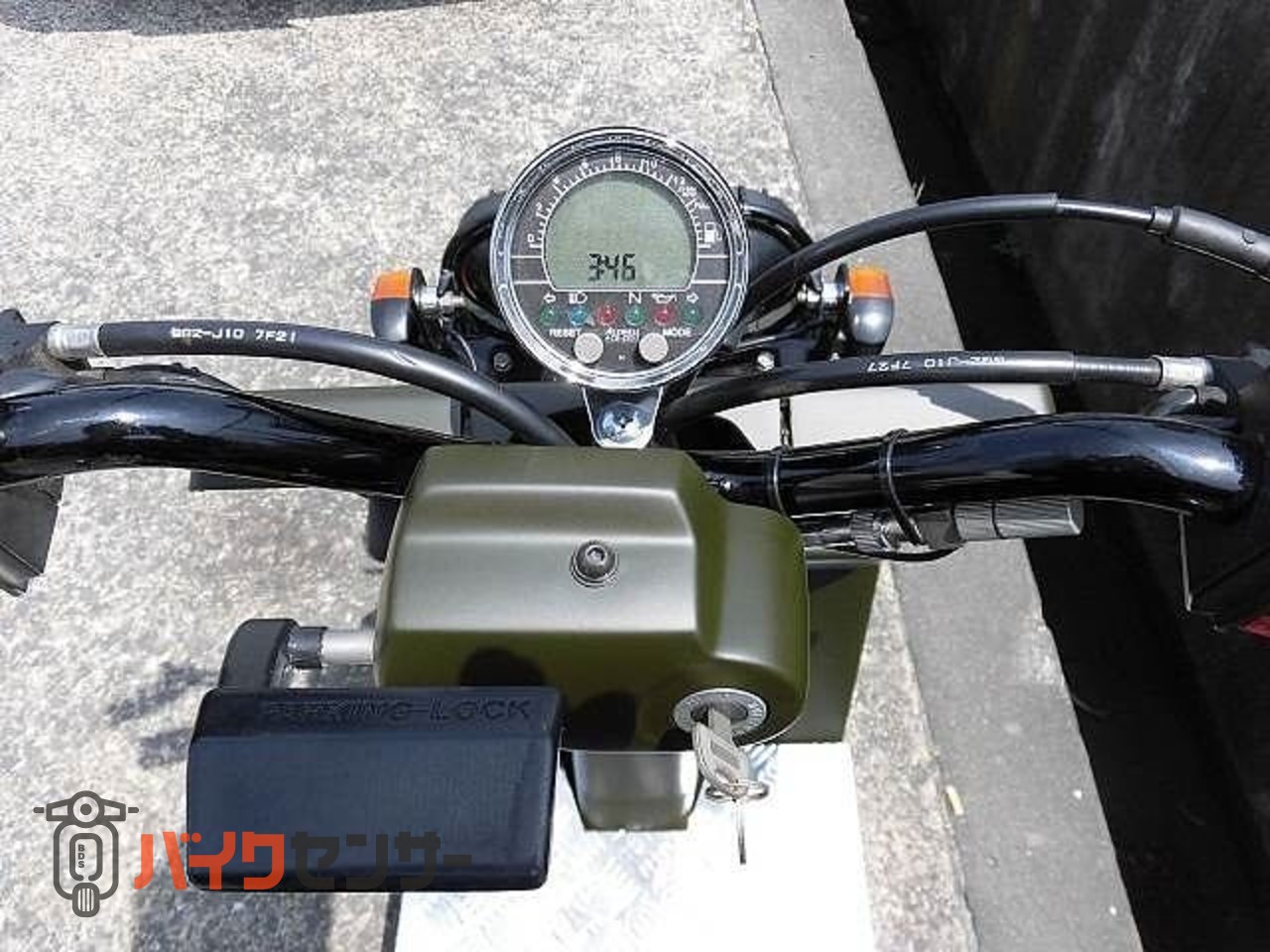 ホンダ ジャイロX 軽二輪トライク二人乗り登録車 グリーン B130594