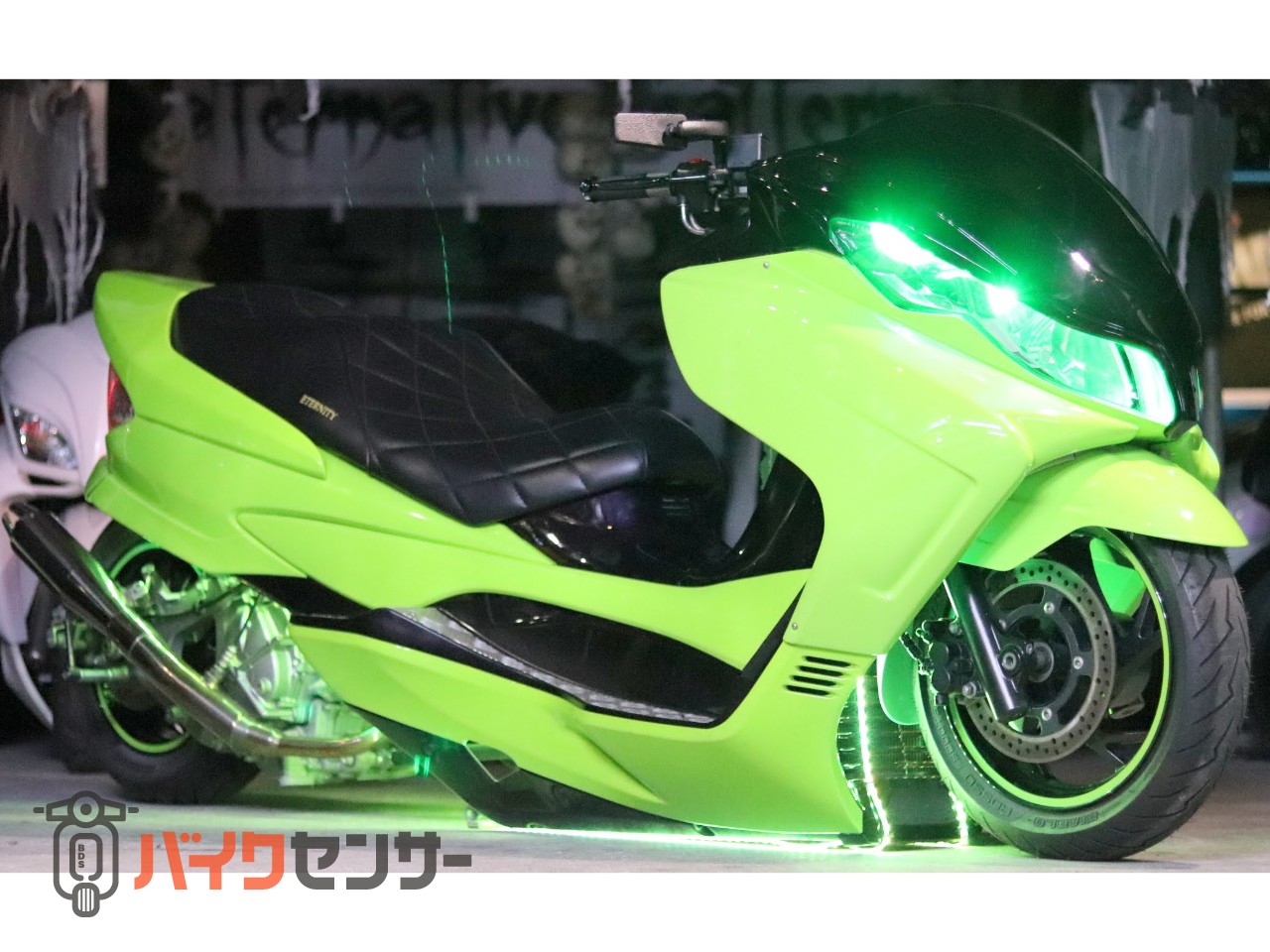 スズキ 【動画有り】スカイウェイブ250 タイプS 特注40ロンホイ胴体