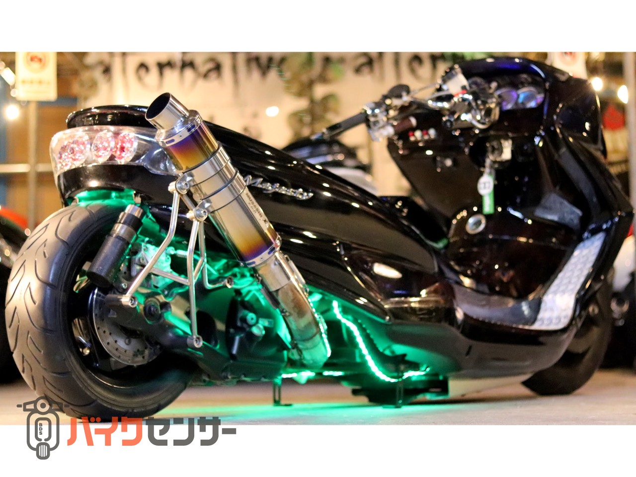 マジェスティ250c ライトカスタム マジェスティ250C カスタム フロント