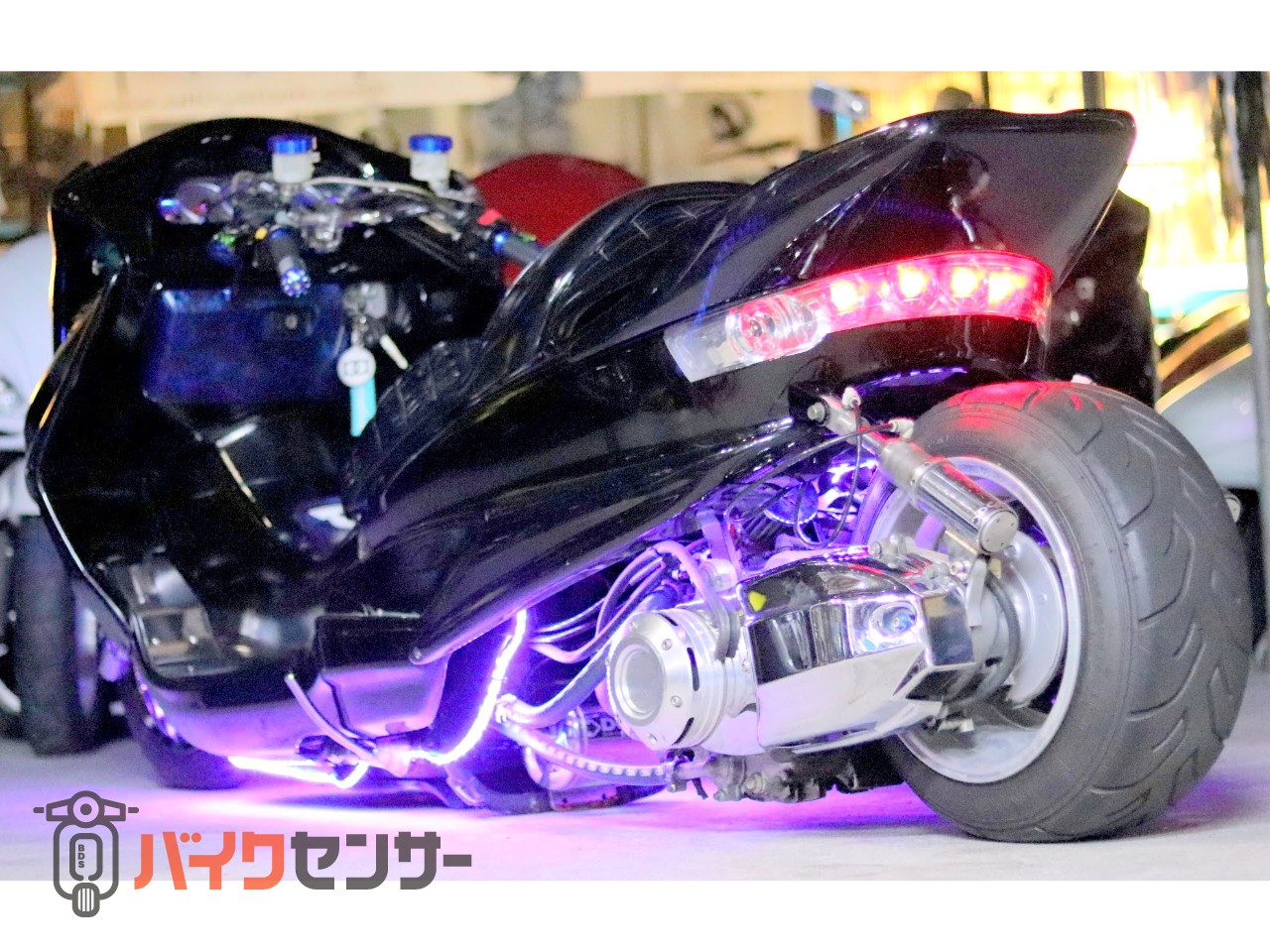 ヤマハ 【動画有り】マジェスティ250C ビックフット太足ロンホイapr