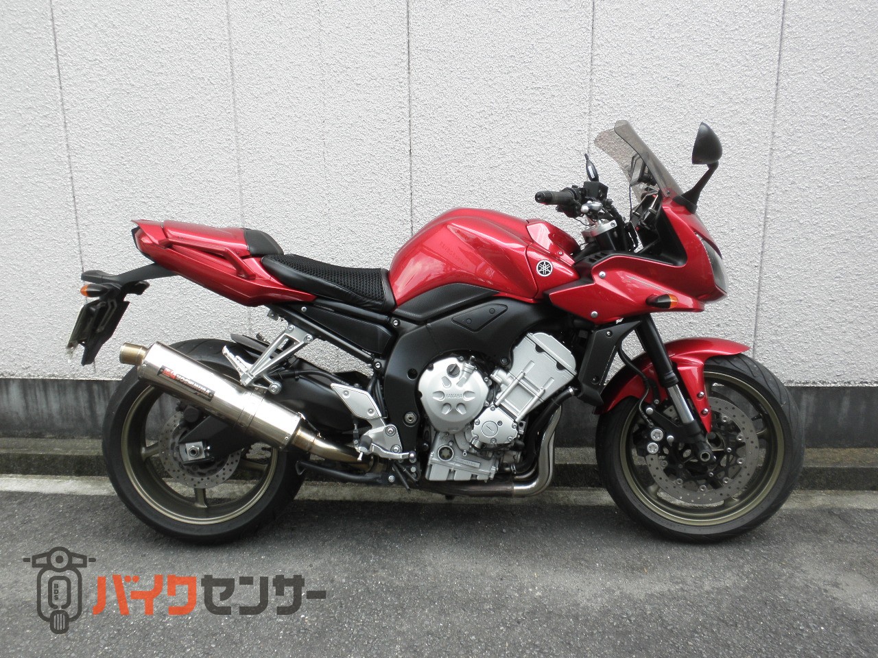 ヤマハ FZ-1フェザー FAZER ヨシムラマフラー・ユピテル製ナビ付