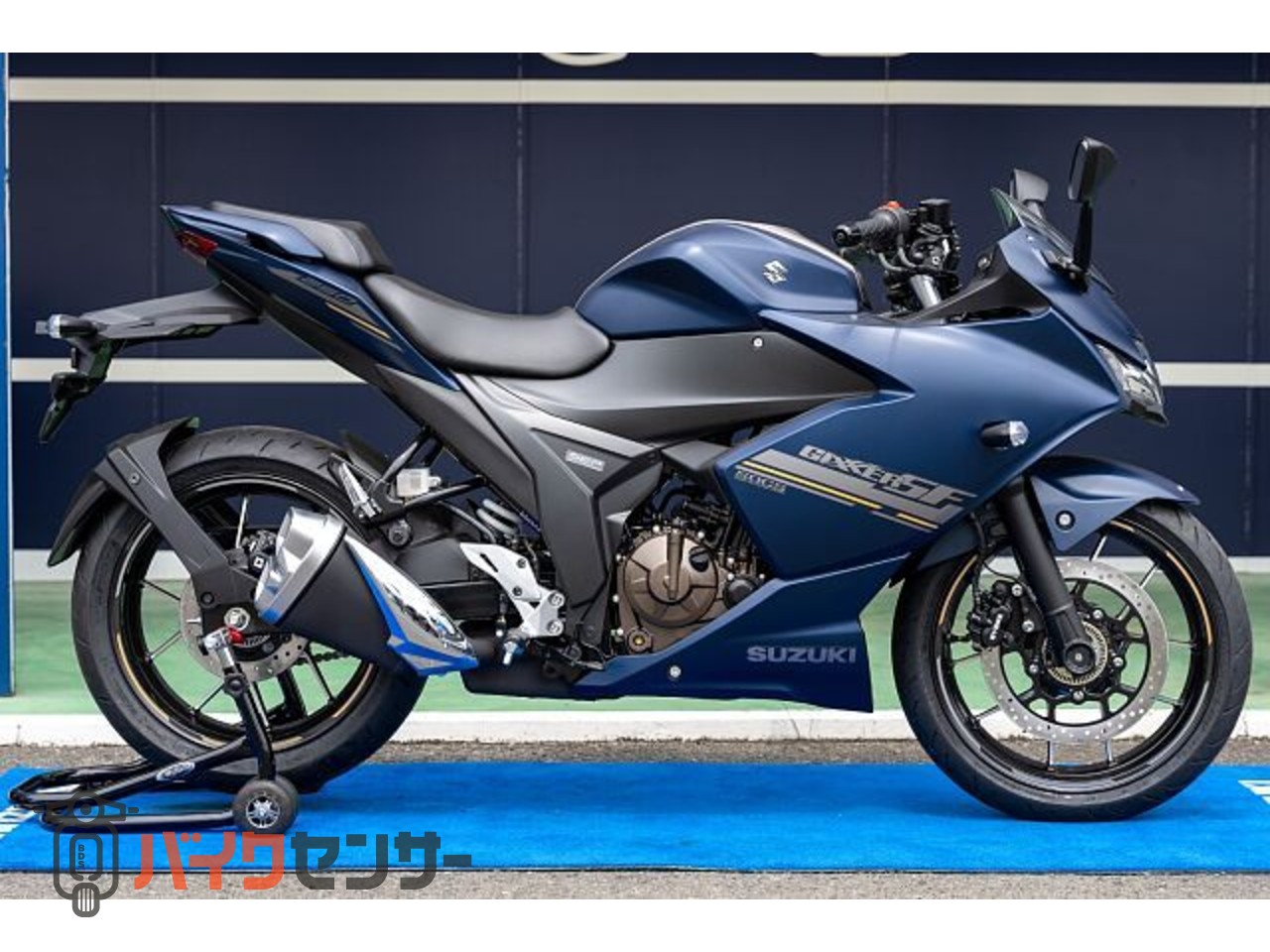 スズキ GIXXER SF 250 2023年モデル マットステラブルー