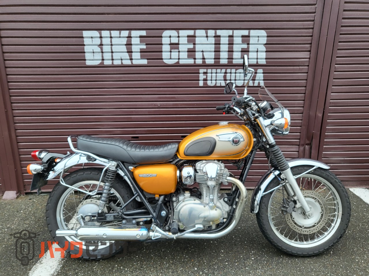 カワサキ W800 オレンジ B148855| BDSバイクセンサー