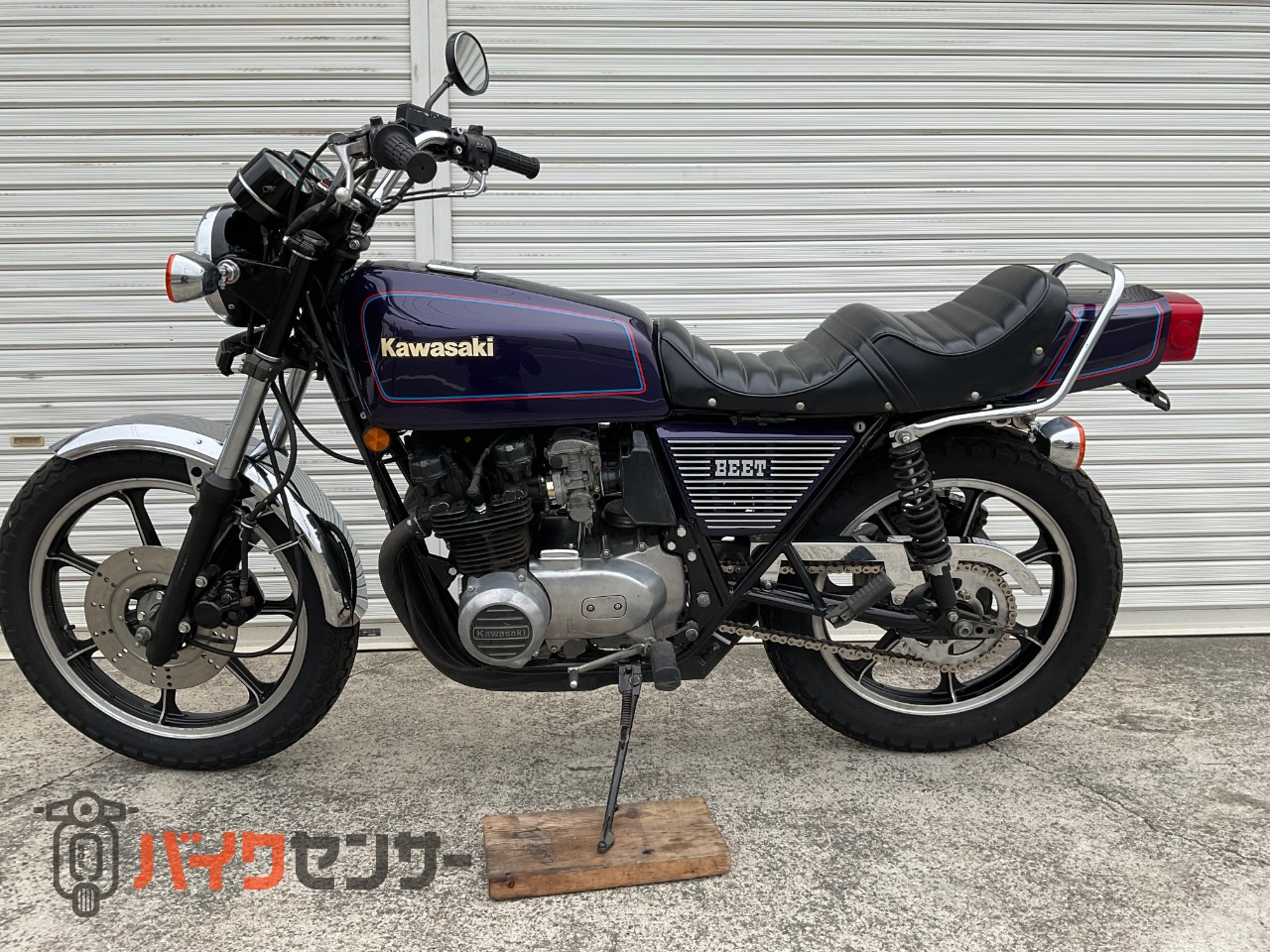 カワサキ Z400FX 車体番号1000番台 類別区分枠内 モリワキマフラー