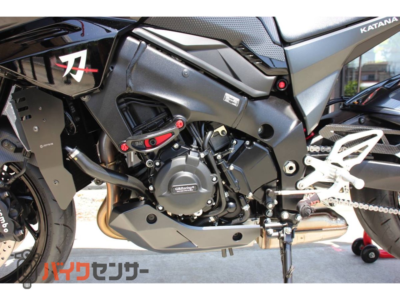 Suzuki gsx 新型 カタナ フェンダーレスキット DAYTONA バイク