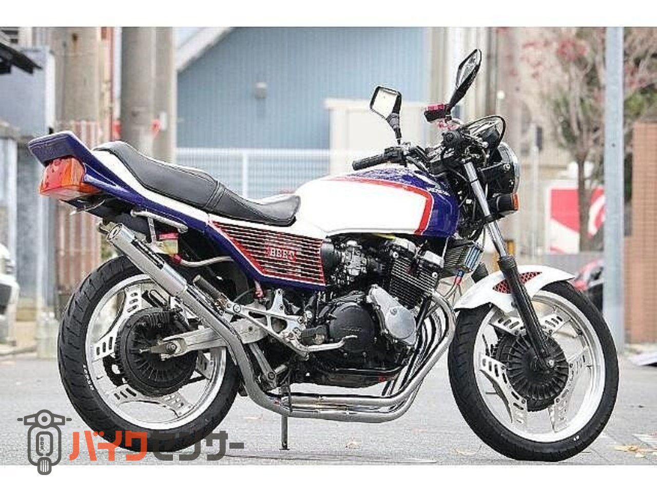 ホンダ CBX400F 国内物 青白 フルBEET 昭和59年5月登録 新品