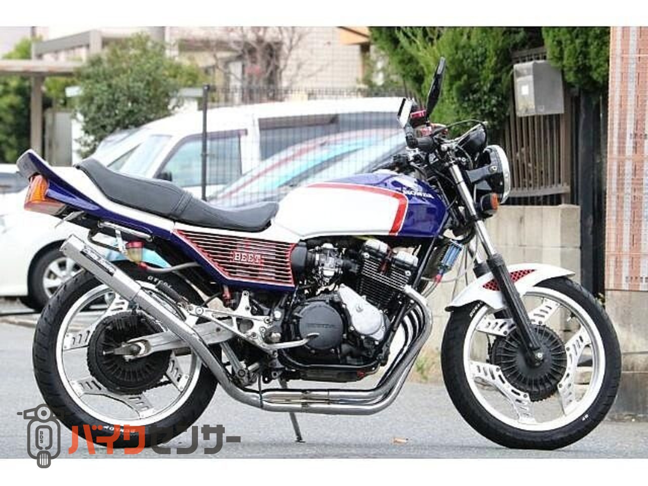 ホンダ CBX400F 国内物 青白 フルBEET 昭和59年5月登録 新品