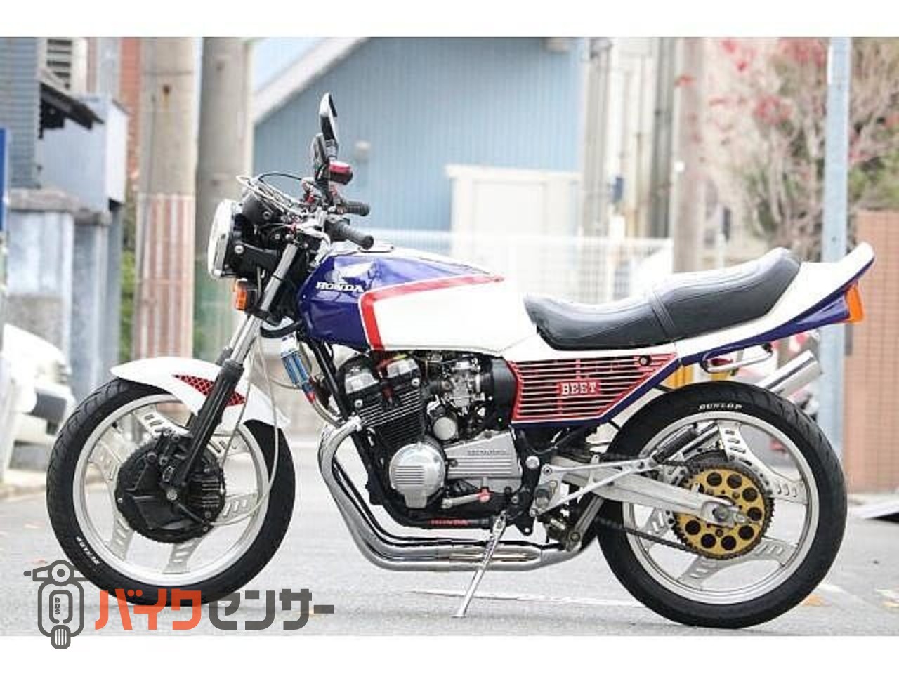 ホンダ CBX400F 国内物 青白 フルBEET 昭和59年5月登録 新品