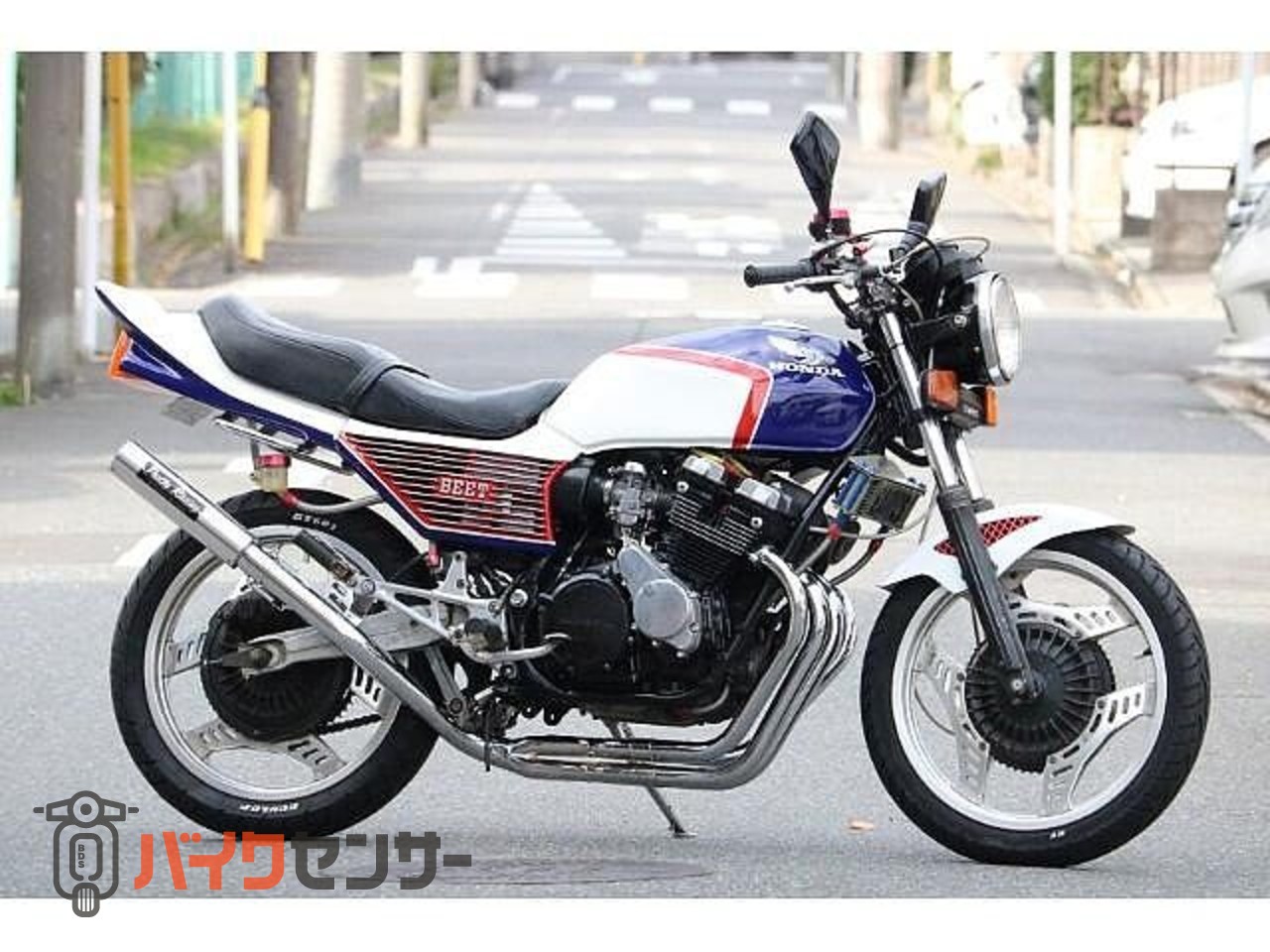 CBX400F BEET アルフィン 1型青白 cbx550f beet CBX ホンダ CBX400F 国内物 青白 フルBEET 昭和59年5月登録 新品