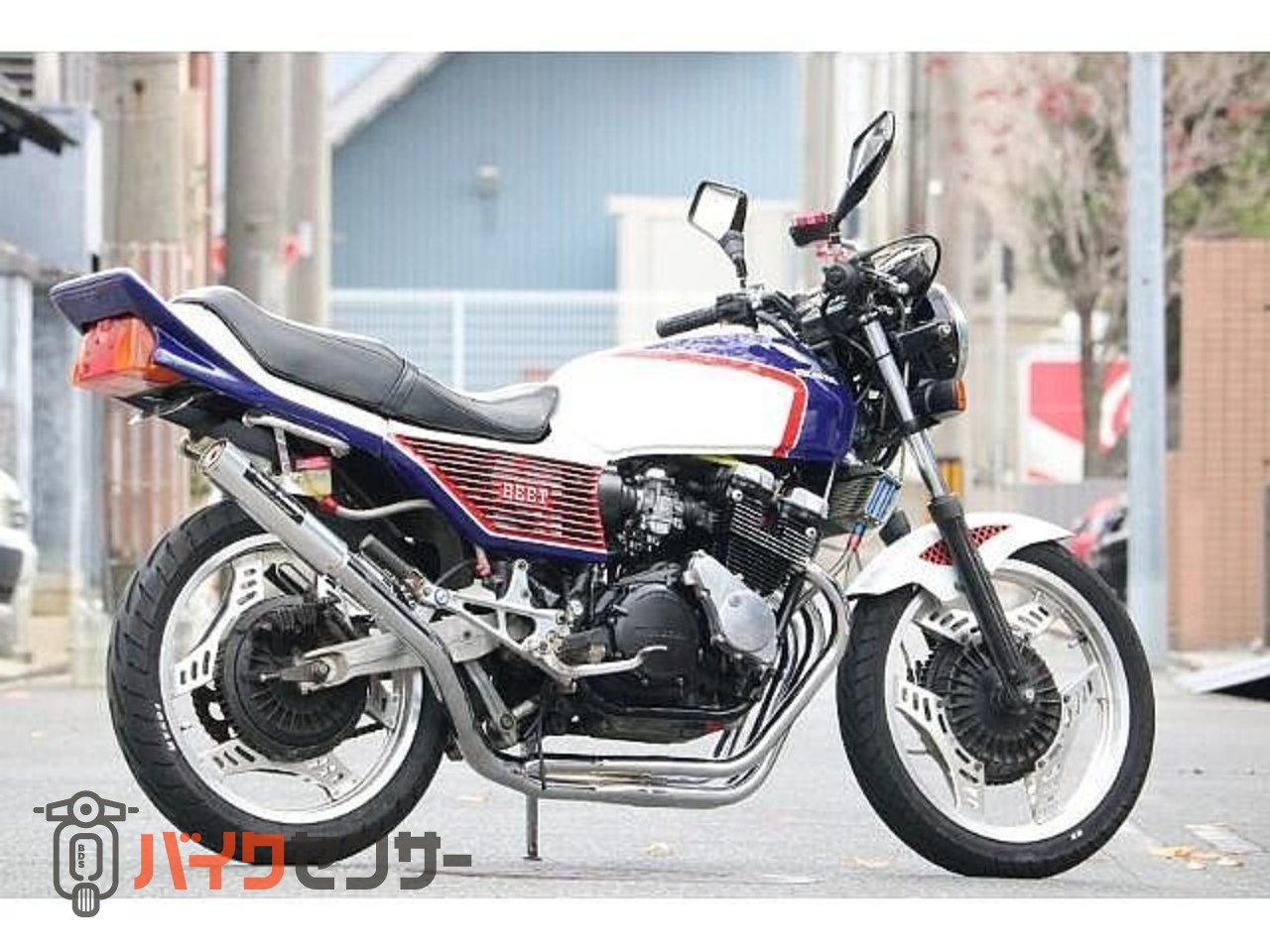 ホンダ CBX400F 国内物 青白 フルBEET 昭和59年5月登録 新品