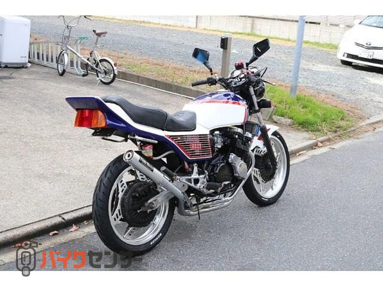 ホンダ CBX400F 国内物 青白 フルBEET 昭和59年5月登録 新品