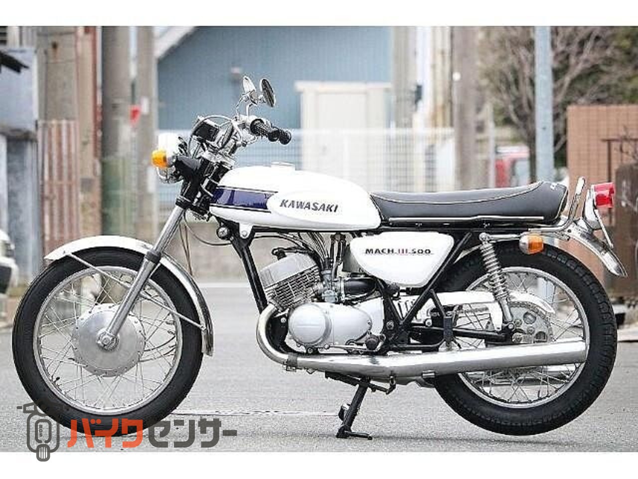 カワサキ 500SS マッハIII (H1) フルレストア車 エンジンフルOH済