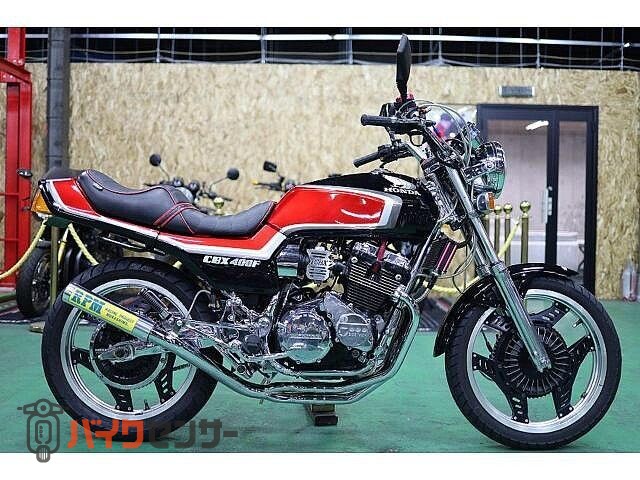 そらちゃんCBX400F 2型赤黒ルック2ビートメッシュフェンダー仕様 fb5ae905-908e-4351-9c22-