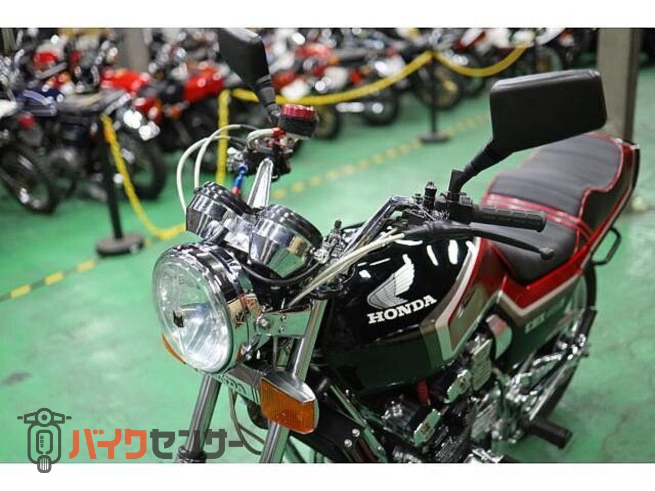 ホンダ CBX400F F F2 2型 黒赤 BEET フルメッキ フレーム