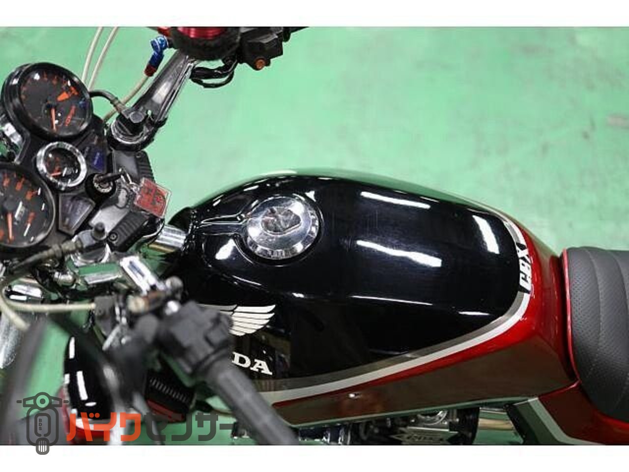 ホンダ CBX400F F F2 2型 黒赤 BEET フルメッキ フレーム