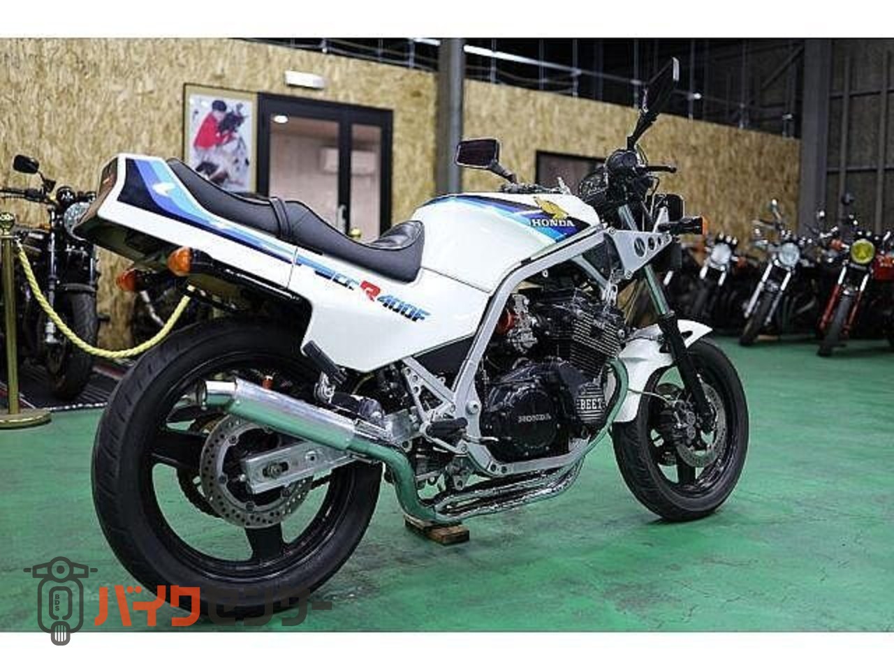 ホンダ CBR400F 2 フル2型 FCRキャブレター 純正角目ライト 昭和
