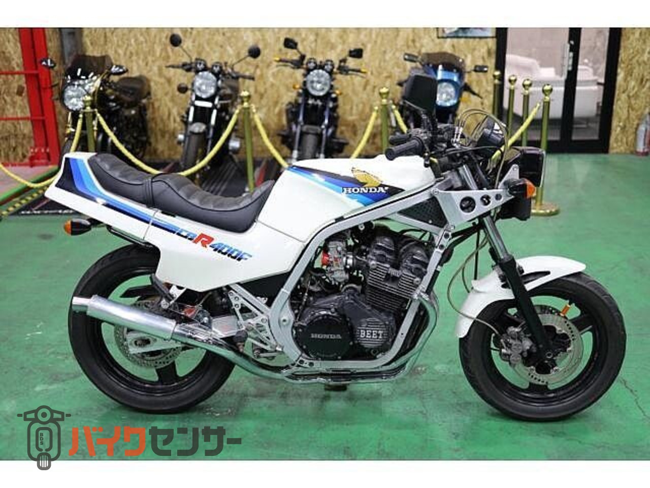 ホンダ CBR400F 2 フル2型 FCRキャブレター 純正角目ライト 昭和