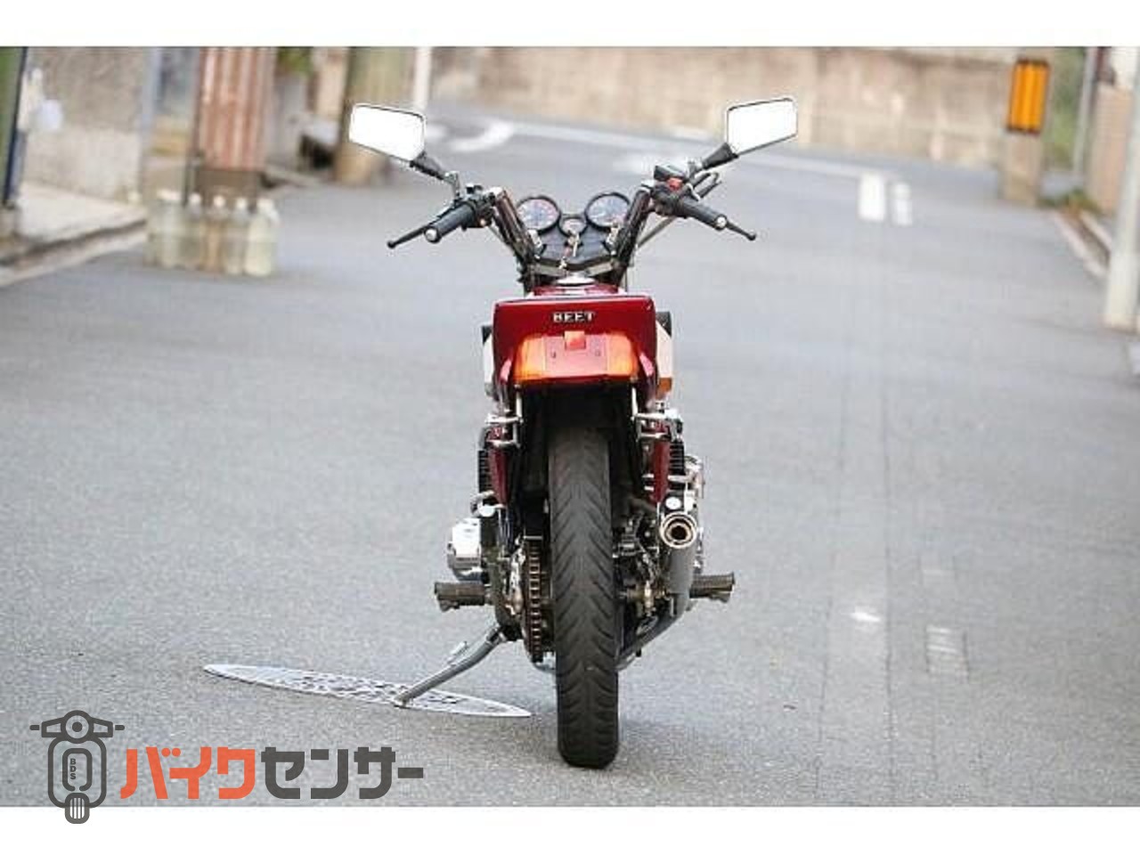 ホンダ CBX400F フルメッキ 赤白2型仕様 オイルクーラーサイド廻し