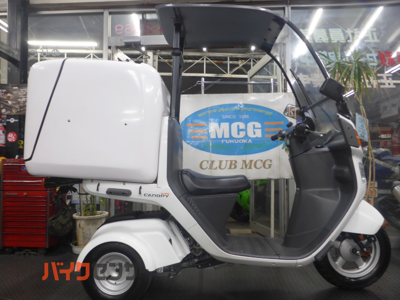 福岡発 ホンダ ジャイロキャノピー TA03 Fi グリップヒーター スマホ