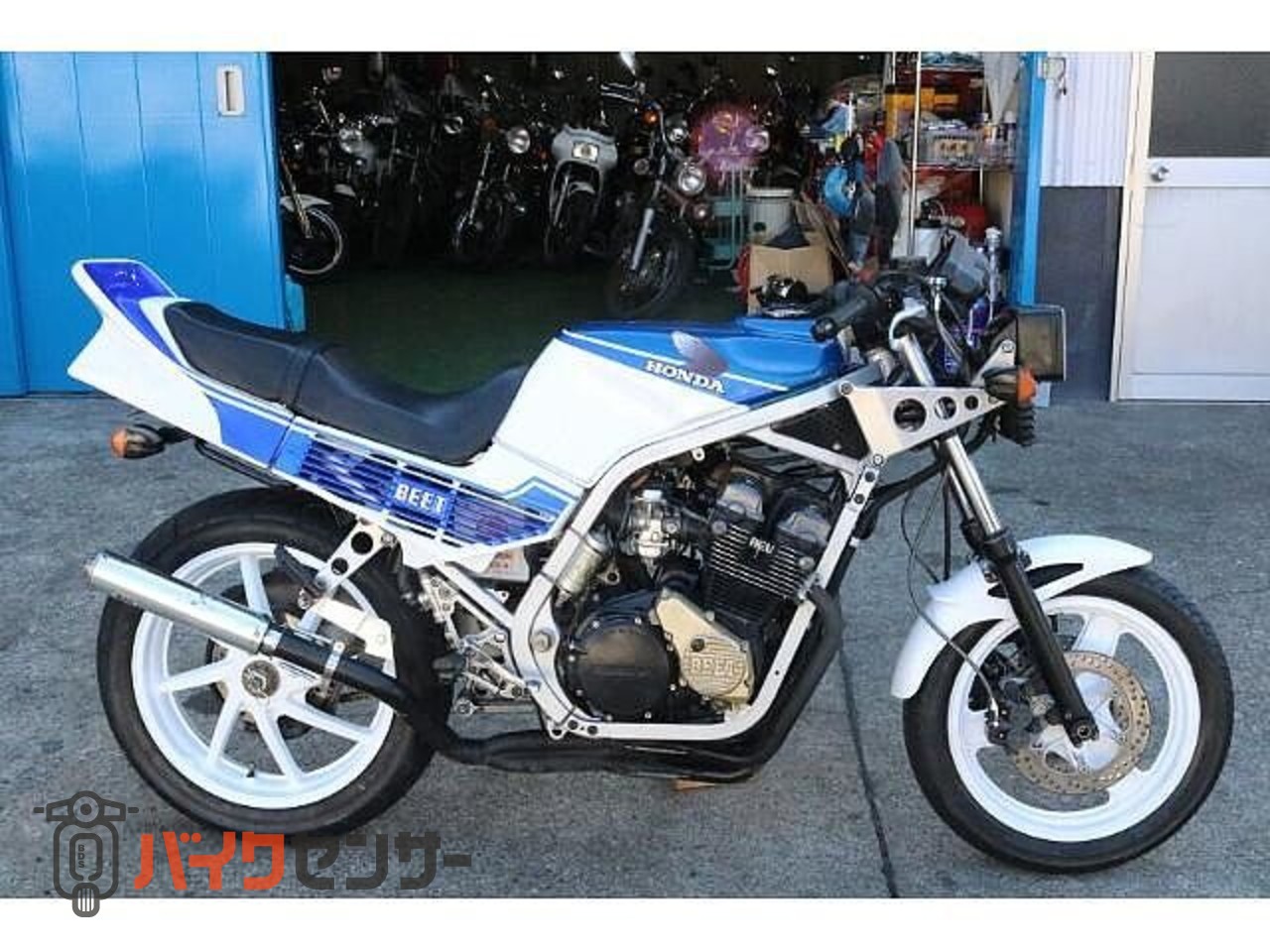 ホンダ CBR400F 1型 青白2型仕様 プロアーム カスタム REV B196544