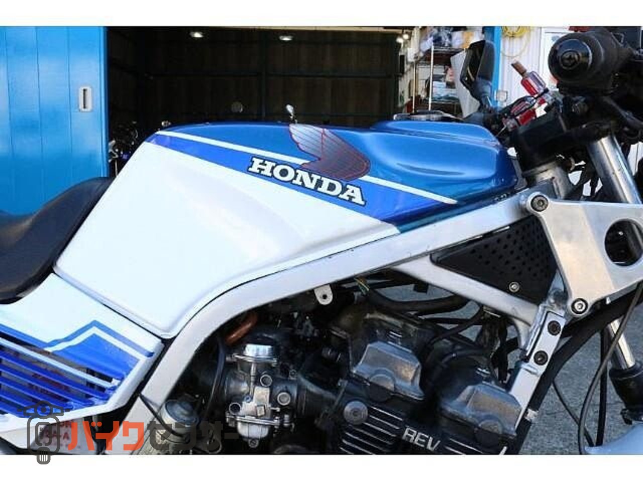 ホンダ CBR400F 1型 青白2型仕様 プロアーム カスタム REV B196544
