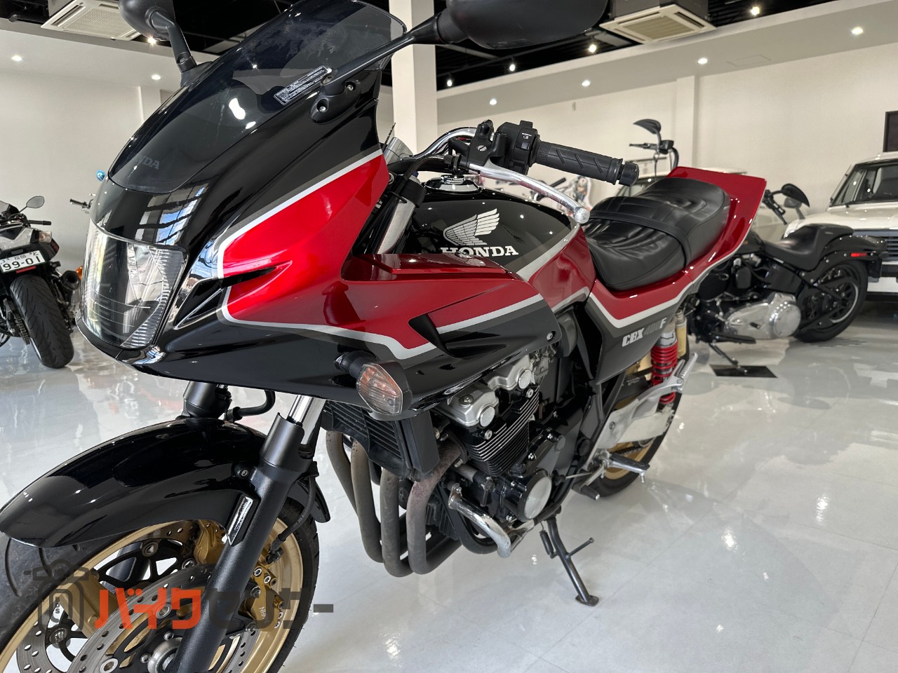 PREMIUM ZONE CB400SB ４点セット販売　中古レッド／ブラック ホンダ CB400 SUPER FOUR B207480| BDSバイクセンサー