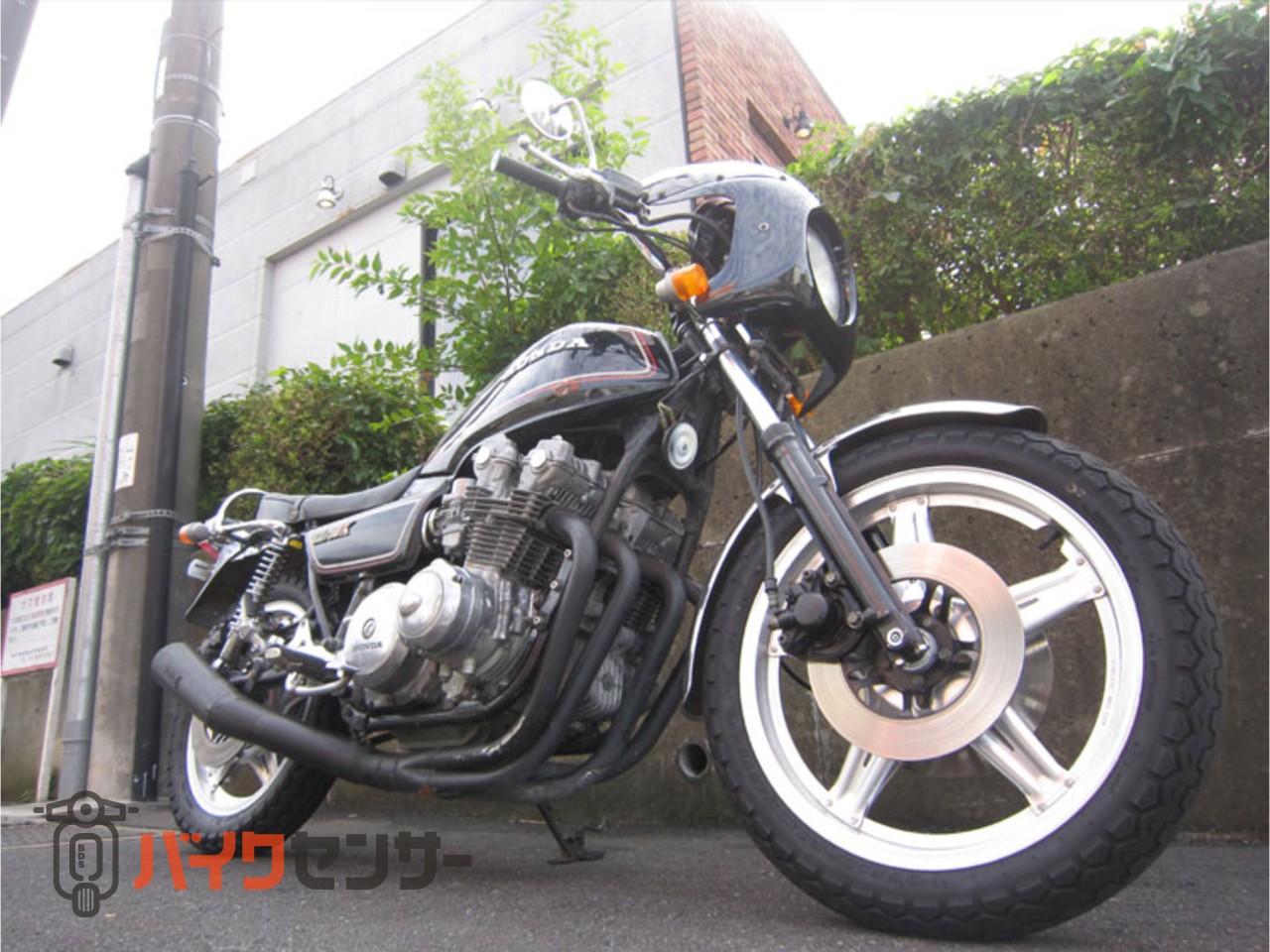 ホンダCB750　エクスクルーシブ用　シルバー前面カウル ウィンカー付き ホンダ 【動画あり】CB750 カスタムエクスクルーシブ CB750K仕様