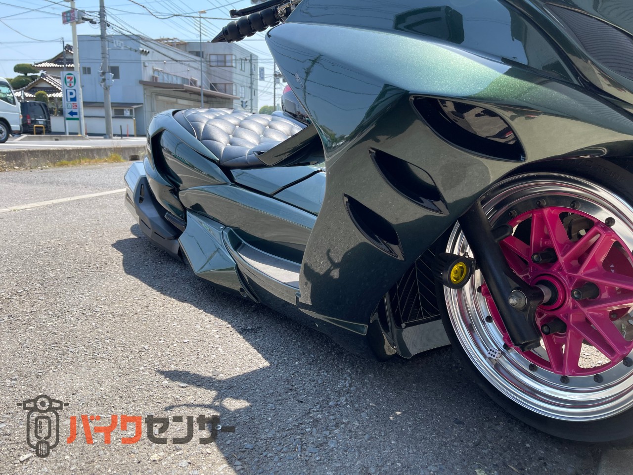 ヤマハ マジェスティ250 LOTAUSデモ車両 フルカスタム エアサス