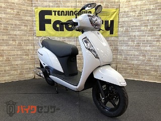 アドレス125　新車　ホワイト