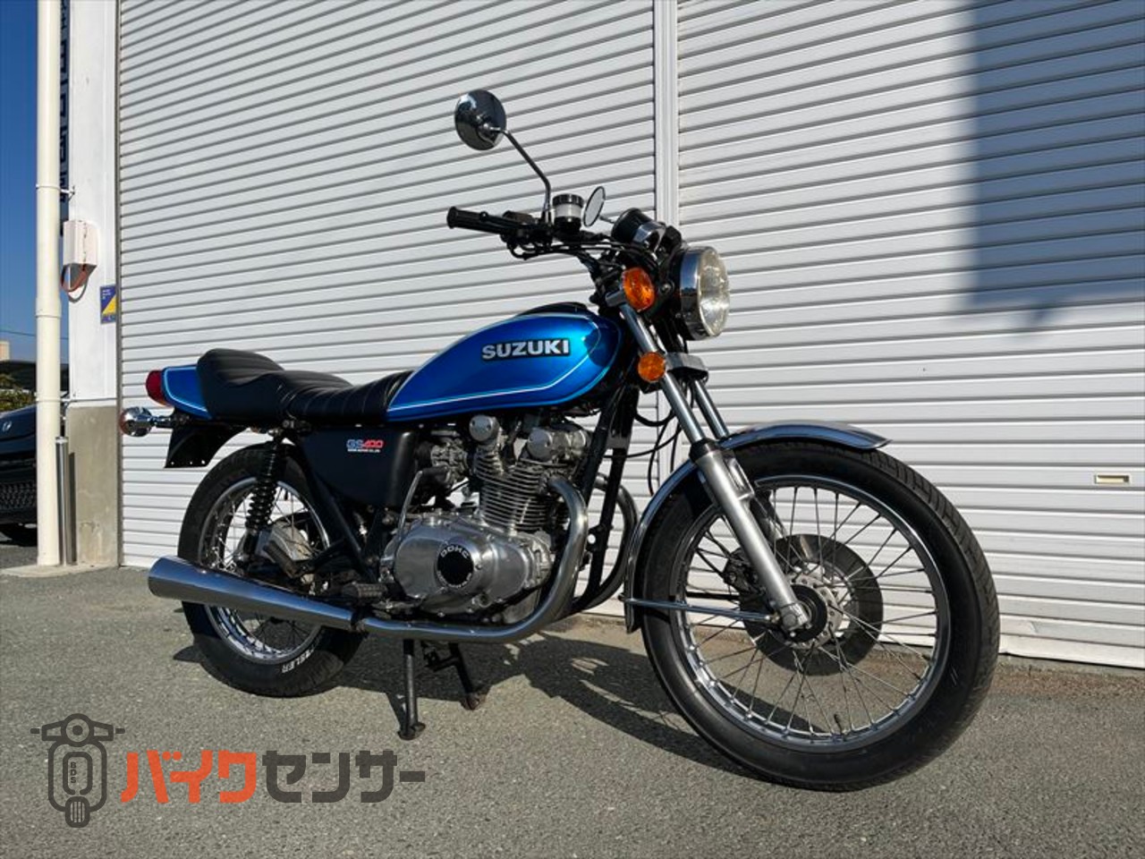 スズキ GS400（2・E・E-2） パーツリスト B6版 スズキ GS400 青 輸入 