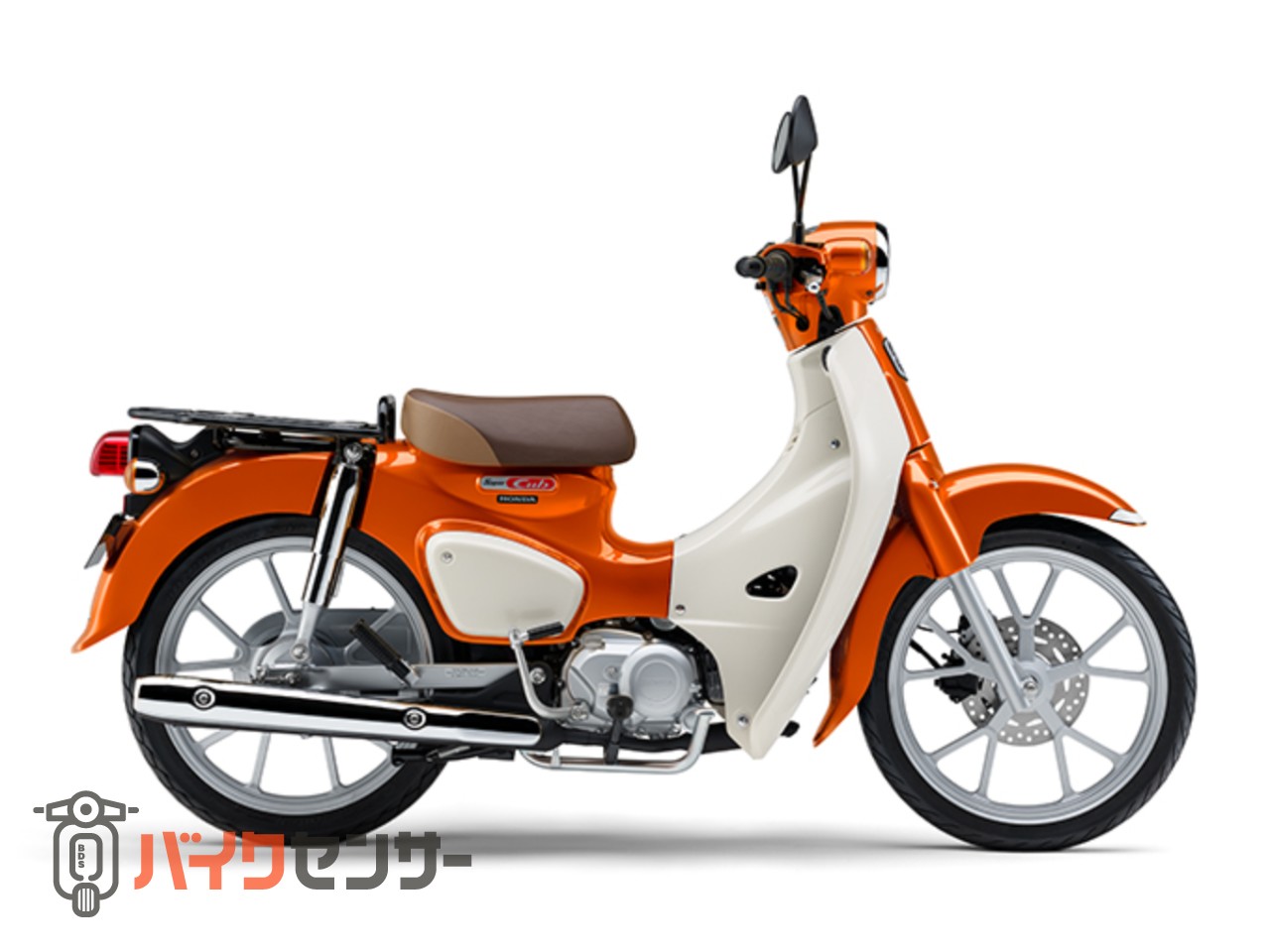 ホンダ スーパーカブ110 ABS 現行モデル フレアオレンジメタリック