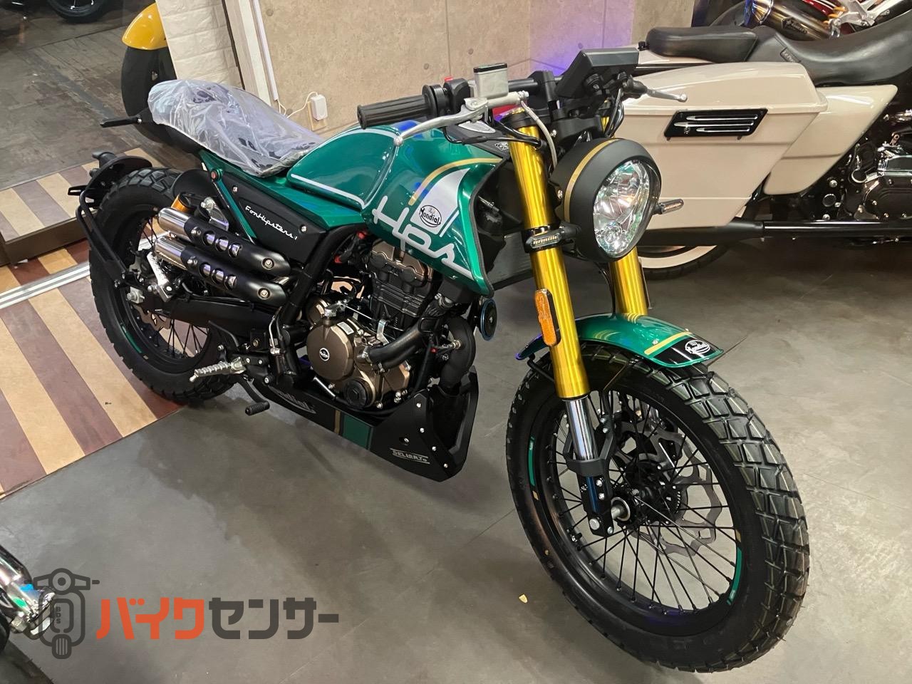 モンディアル HPS 125 2023 単気筒DOHC4バルブエンジン