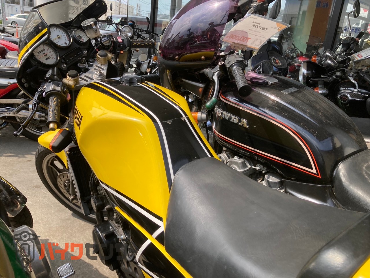 ヤマハ 【動画あり】RZ250R 29L インターカラー シートカウル B286579