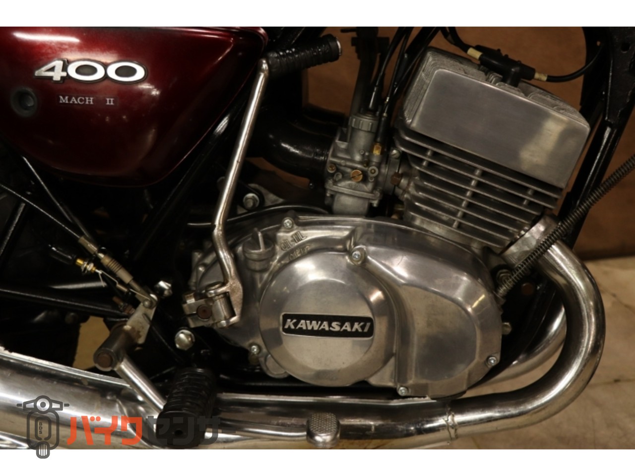 カワサキ KH400 400SS(MACH-2) '74弾丸 INDIANAマッハ B288042| BDS