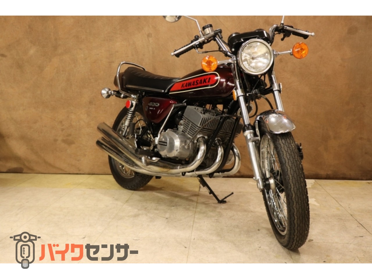 カワサキ KH400 400SS(MACH-2) '74弾丸 INDIANAマッハ B288042| BDS
