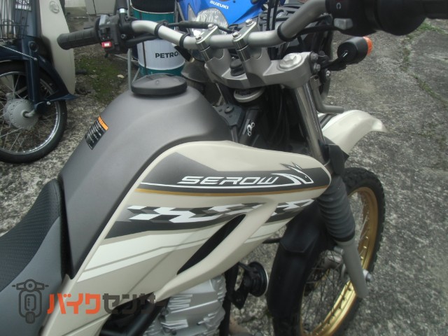 ヤマハ セロー250 2014年モデル DG17J型 ベージュ B324827