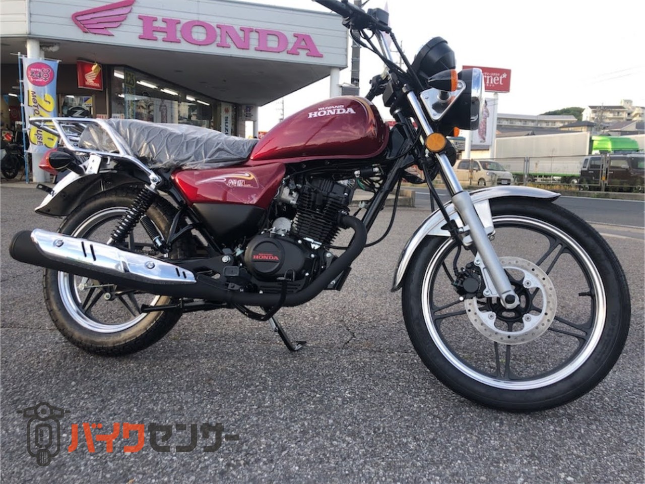 ホンダ LY125FI 新車 大型リアキャリア付き B331600| BDSバイクセンサー