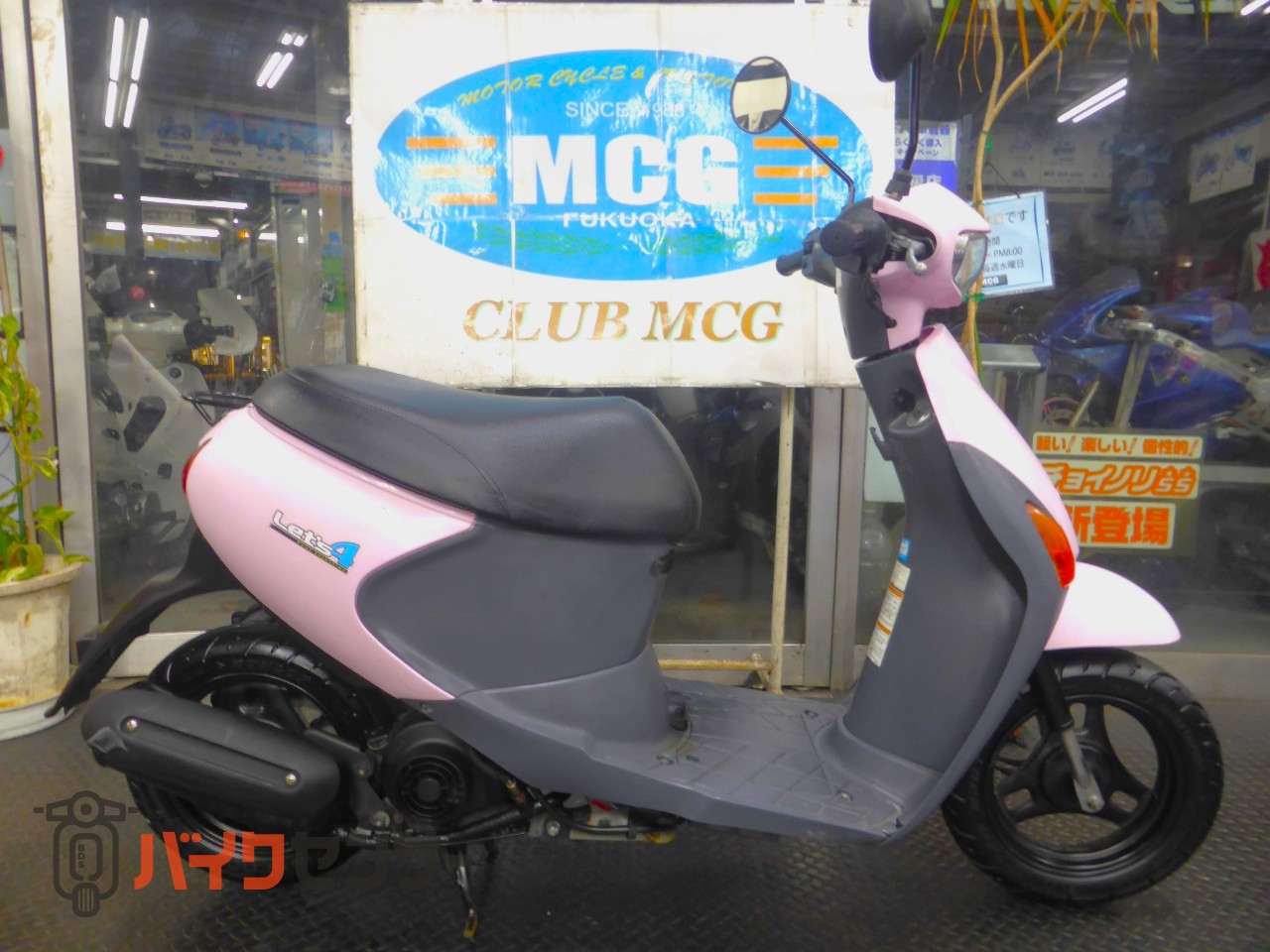 レッツ4 4ストFI インジェクション FI 原付 バイク スズキ レッツ4 FIインジェクションモデル 4サイクルエンジン