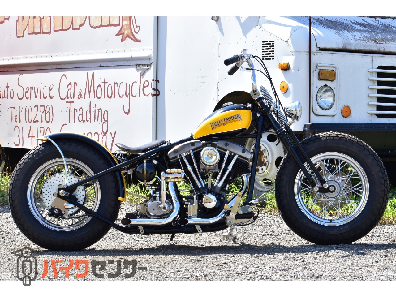 ハーレーダビッドソン カスタムハーレー・73年ショベル・リジット