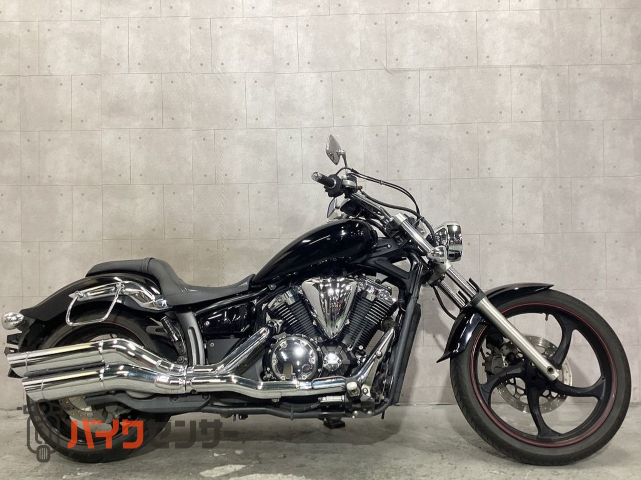 【新品】ヤマハ　XVS1300CU　ヘッドライト LEDヘッドライト装着！XV1900CUレイダー/XVS1300CAストライカー