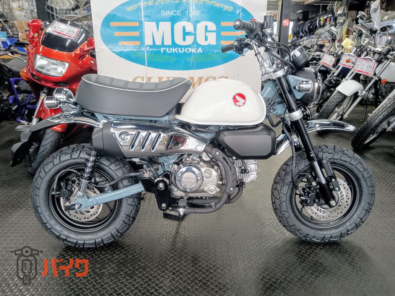 ホンダ モンキー125 ABS 2024年国内正規最新モデル 型式8BJ−JB03 FI