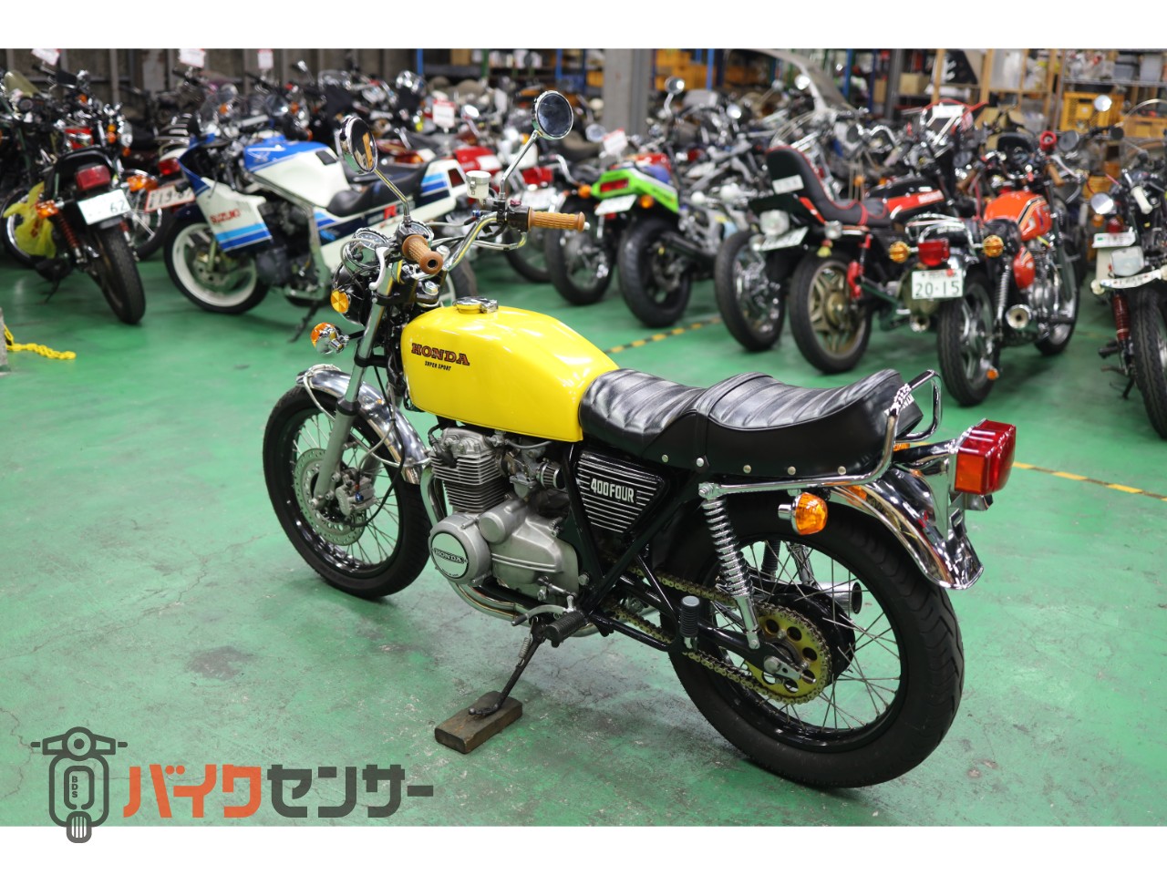 ホンダ CB400F（408㏄）フルレストア済み フルカスタム車両 フレーム