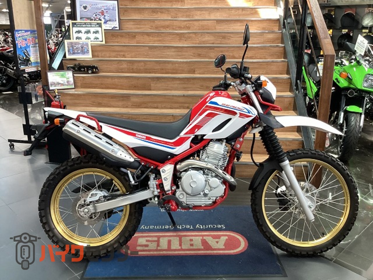 セロー250 2014限定色 アーガイル ベージュ 4500キロ