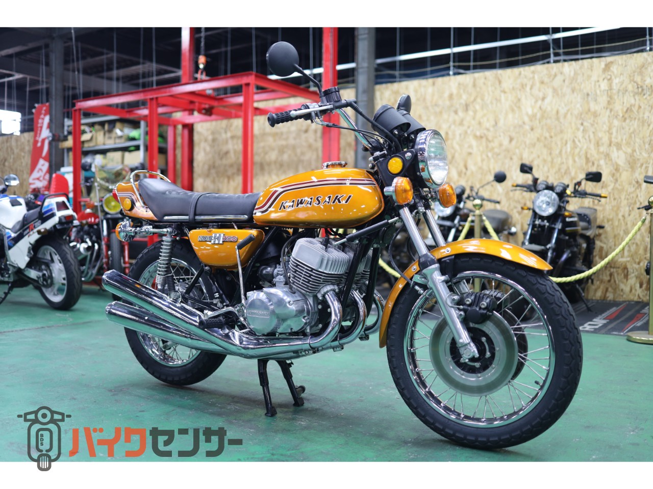 カワサキ 750SS 昭和48年8月登録 H2 初期 フル国内物 フルレストア済